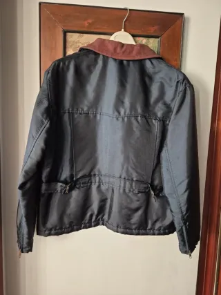 Chaqueta Massimo Dutti Negra y Marrón