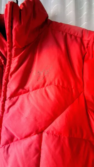 Chaqueta Acolchada/Plumífero de Montaña Roja, T-L