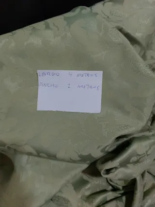 Tela Fallera Huertana Verde