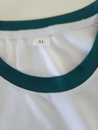 Camiseta Hockey Patos Teal y Blanco