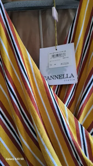 Tuta estiva fantasia righe