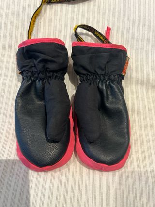 manoplas niña esqui