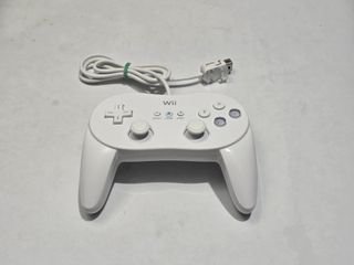 1 Nintendo Wii Oficial Mando Clasico Pro - Blanco