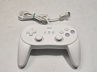 1 Nintendo Wii Oficial Mando Clasico Pro - Blanco