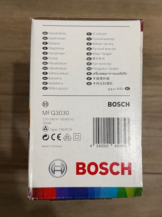 Batidora Bosch CleverMixx 350W Nueva