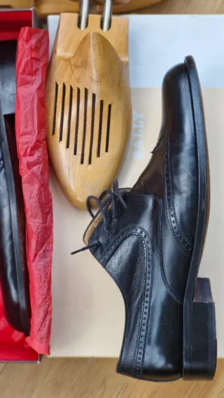 Zapatos lujo Bally 45 con hormas Derbies Blucher