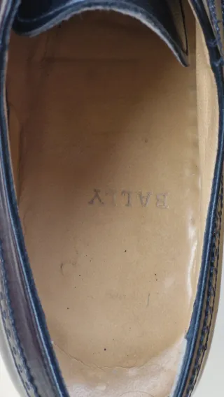 Zapatos lujo Bally 45 con hormas Derbies Blucher