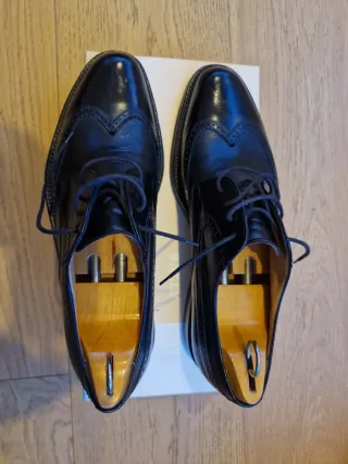 Zapatos lujo Bally 45 con hormas Derbies Blucher