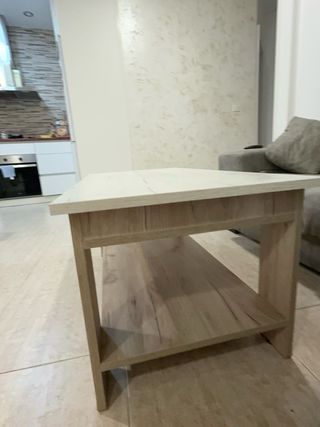 Mesa de centro elevable madera