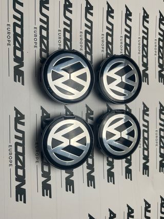 Tapas bujes Volkswagen para llantas 55 mm (4 u.)