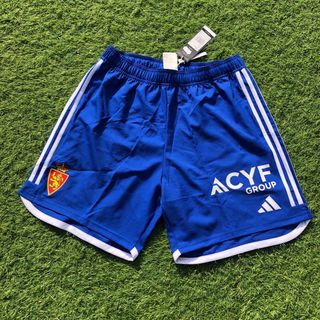 Pantalón Corto Real Zaragoza Adidas Azul