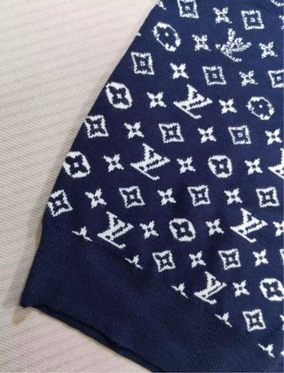 Jersey Louis Vuitton Talla M Monogram Azul