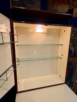 Mueble barra abatible vintage italiano