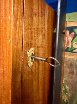 Mueble barra abatible vintage italiano