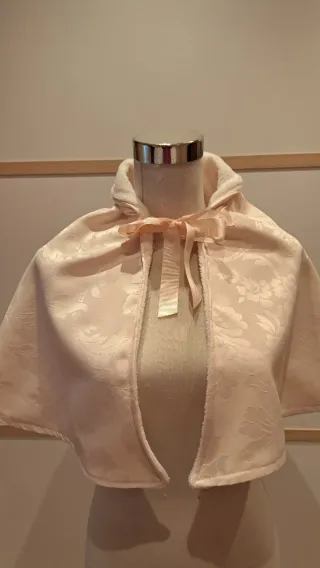 Capa Fallera Niña Beige/Rosa