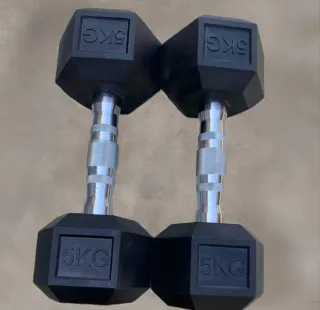 Par Mancuernas 5kg Cada Una