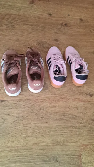 Adidas Gazelle Talla 36 Marrón y Rosa