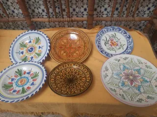 Set di 5 Piatti Decorativi