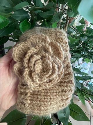 Turbante diadema lana