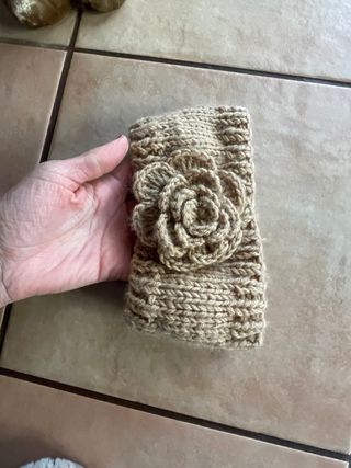 Turbante diadema lana