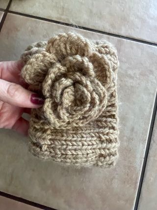 Turbante diadema lana