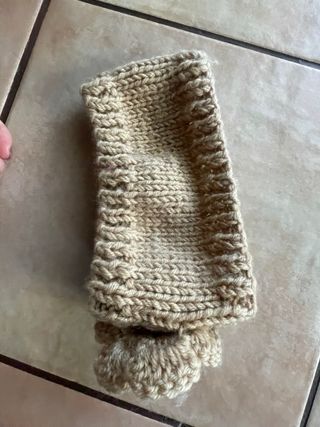 Turbante diadema lana