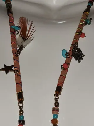 Collar Largo Boho Hippie Étnico Vintage