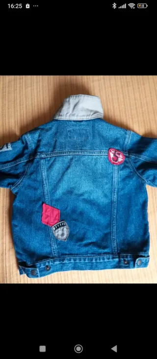 Cazadora vaquera 4-5 años Skhuban