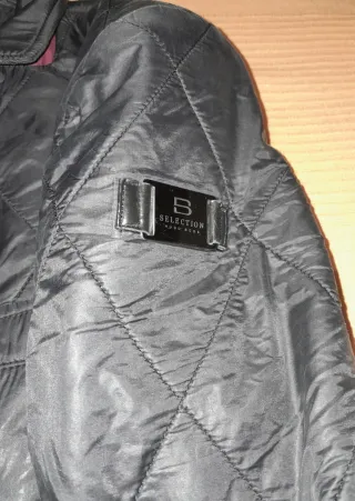 Chaqueta acolchada negra