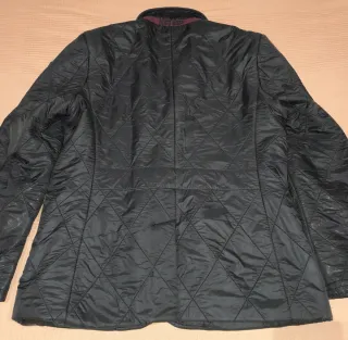 Chaqueta acolchada negra