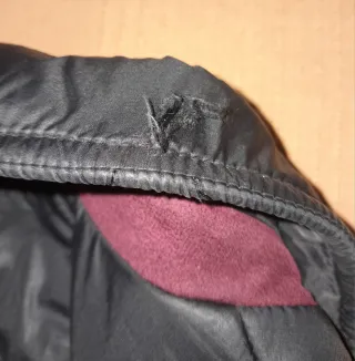 Chaqueta acolchada negra