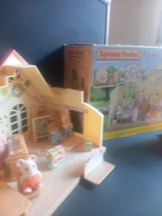 Sylvanian Families guardería + parque infantil