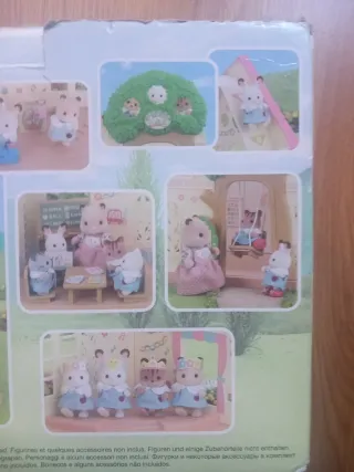 Sylvanian Families guardería + parque infantil