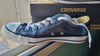 Converse Azul Metalizado Talla 38