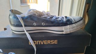 Converse Azul Metalizado Talla 38