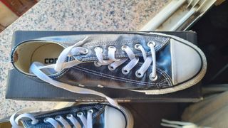 Converse Azul Metalizado Talla 38