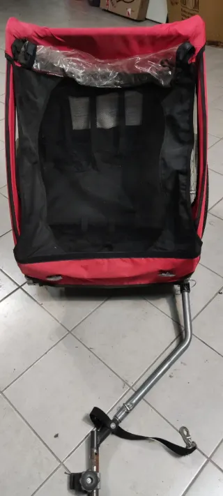 Carrito para bicicleta infantil