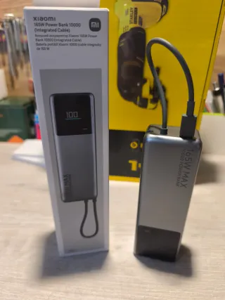 Xiaomi 165W Power Bank 10000mAh Cable Integrado