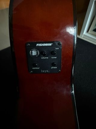 Guitarra Electroacústica Eko Roja