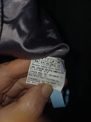 Blazer glicine 80% pura lana