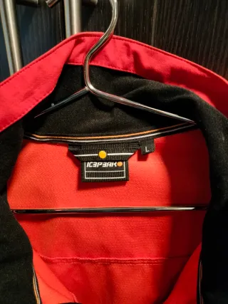 Chaqueta impermeable hombre Icepeak roja