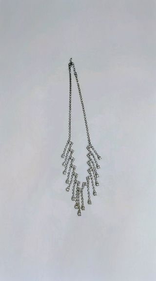 4 Collane Strass Regolabili Argento Bronzo