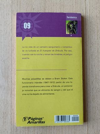 Libro "El huésped de Drácula" Bram Stoker (1998)