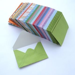 Sobres pequeños hechos a mano