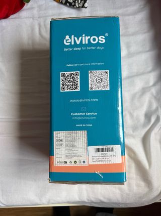 Elviros Almohada Cervical Ortopédica de Espuma Vis