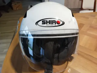 Casco Moto Blanco SHIRO