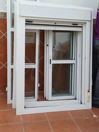 Juego de ventanas de aluminio
