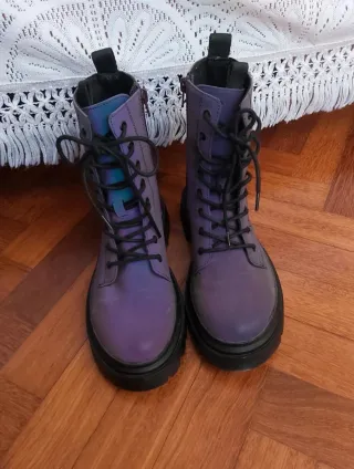 Zara Botas Iridiscentes - solo 2 usos (35'99€ orig