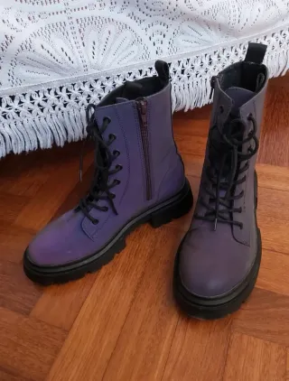 Zara Botas Iridiscentes - solo 2 usos (35'99€ orig