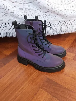 Zara Botas Iridiscentes - solo 2 usos (35'99€ orig